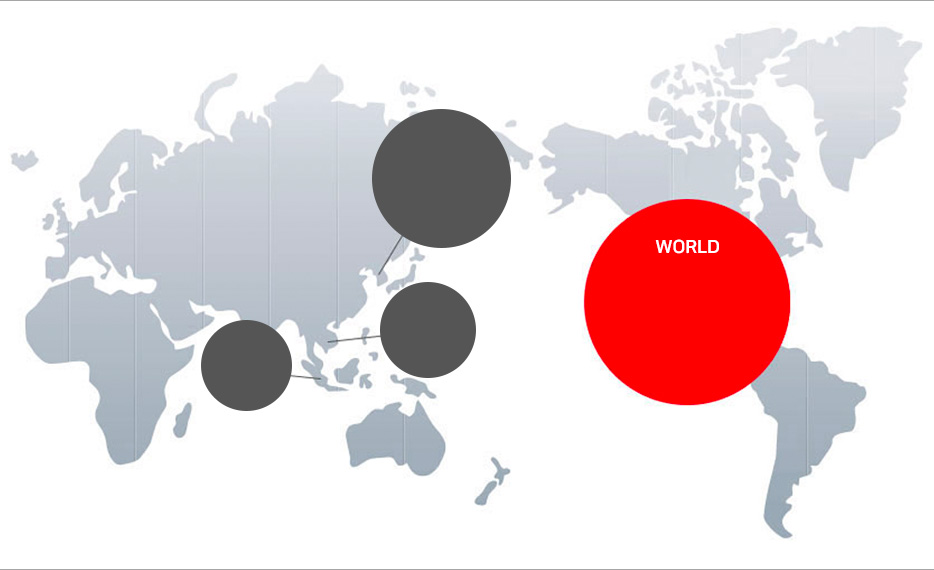 글로벌 롯데마트 고객과 서계로 나가는 글로벌 롯데마트 롯데마트는 현재 인도네시아, 베트남 해외 2개국에 진출해있습니다. 롯데마트는 4개국에 177개의 매장이 있습니다.한국 112개,인도네시아 50개,베트남 15개